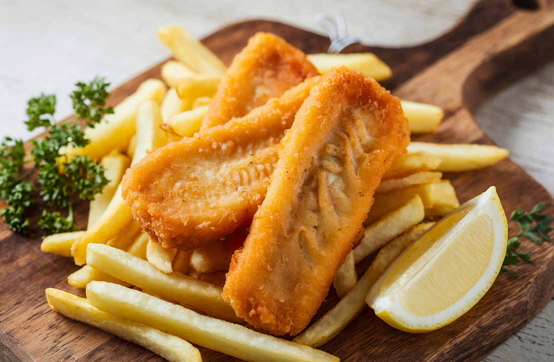 Willies Haddock Fish and Chips